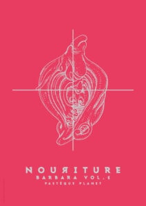 Nouriture un groupe de rock progressif français avec une illustration de Alexandre Paulmier